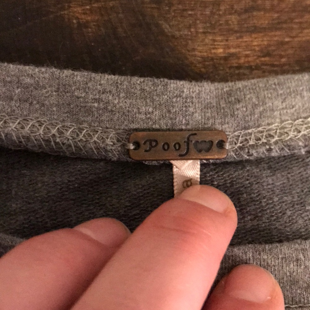 Crop pullover gray - Picture 3 of 4